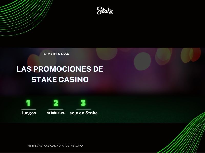 Las promociones de Stake Casino